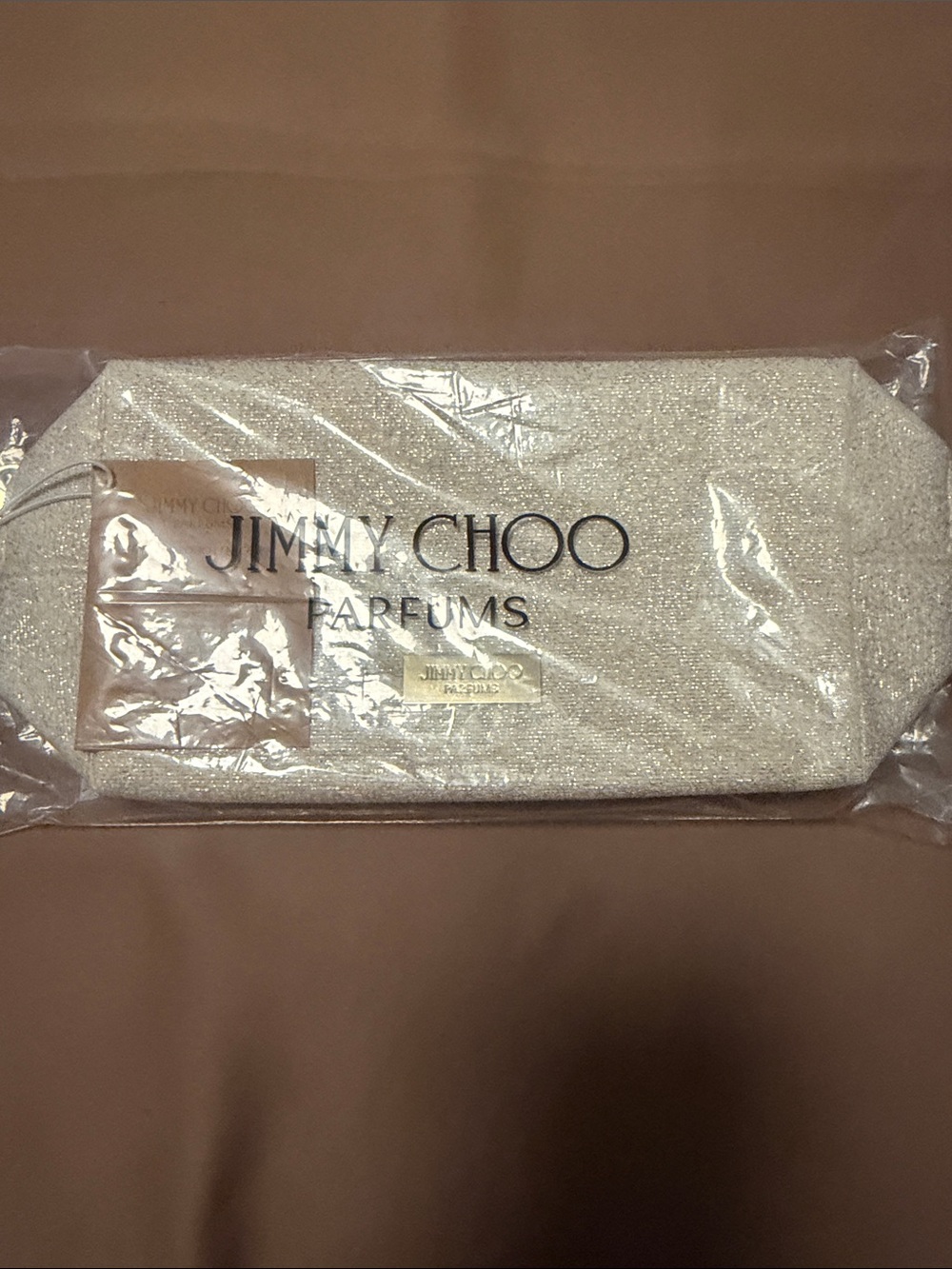 Jimmy Choo Glitter Cosmetics Sparkling Bag